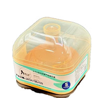 Soft Silicone Nipple, BPA-Free Plastic Container