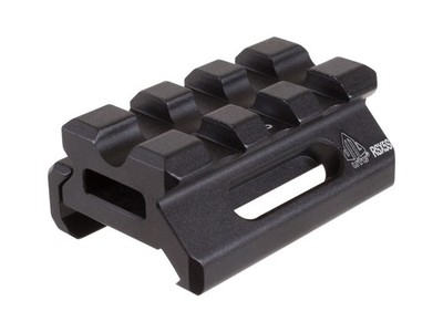UTG Super Slim Picatinny Riser Mount, 0.50; High