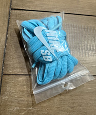 Nike SB dunk Light Blue oval Shoe Laces Replacement Shoelaces Authentic
