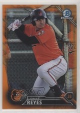 2016 Bowman Draft Chrome Top Prospects Orange Refractor 19/25 Jomar Reyes 2r7