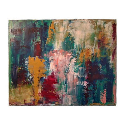 #ad #ad original abstract acrylic painting on canvas. by Vincent Martin 16x20 $550.00