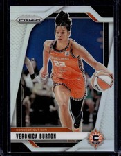 2024 Panini Prizm WNBA Veronica Burton #35 Silver Prizm Connecticut Sun