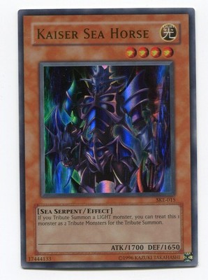 Yu-Gi-Oh! Mint Kaiser Sea Horse englisch Seepferd Kaiser Ultra Rare SKE-DE15 NM+