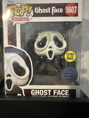 Funko Pop Ghost Face #1607 Glows In The Dark Special Edition with Protector