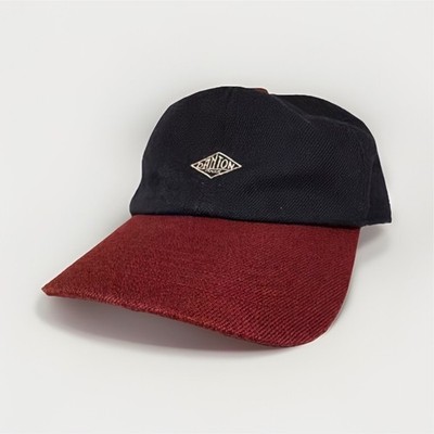 Danton DANTON Navy Burgundy Men's Baseball Cap Adjustable One Size 6 panel 2tone