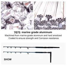 Fishing Rod Butt Adjustable #2 #4 Trolling,Deep Drop Tuna,Wahoo,Mahi,Marlin Lure