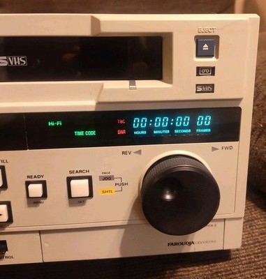 Panasonic AG-7750 | Super VHS Video Recorder VCR SVHS | eBay