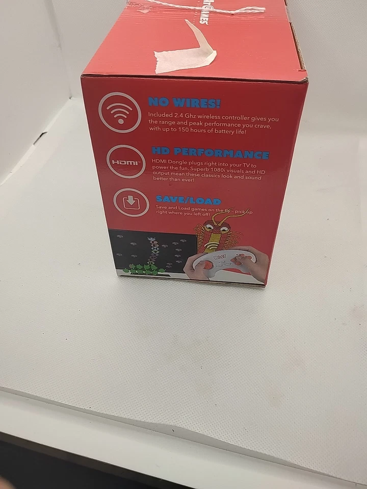 Atari 2600 Flashback Blast! 20 Juegos Incorporados HDMI Controlador Inalámbrico Vol 1 Nuevo Foto 4 de 4