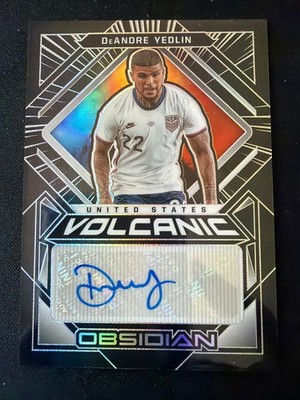 2021-22 Panini Obsidian #VS-DAY DeAndre Yedlin Volcanic Signatures #/149