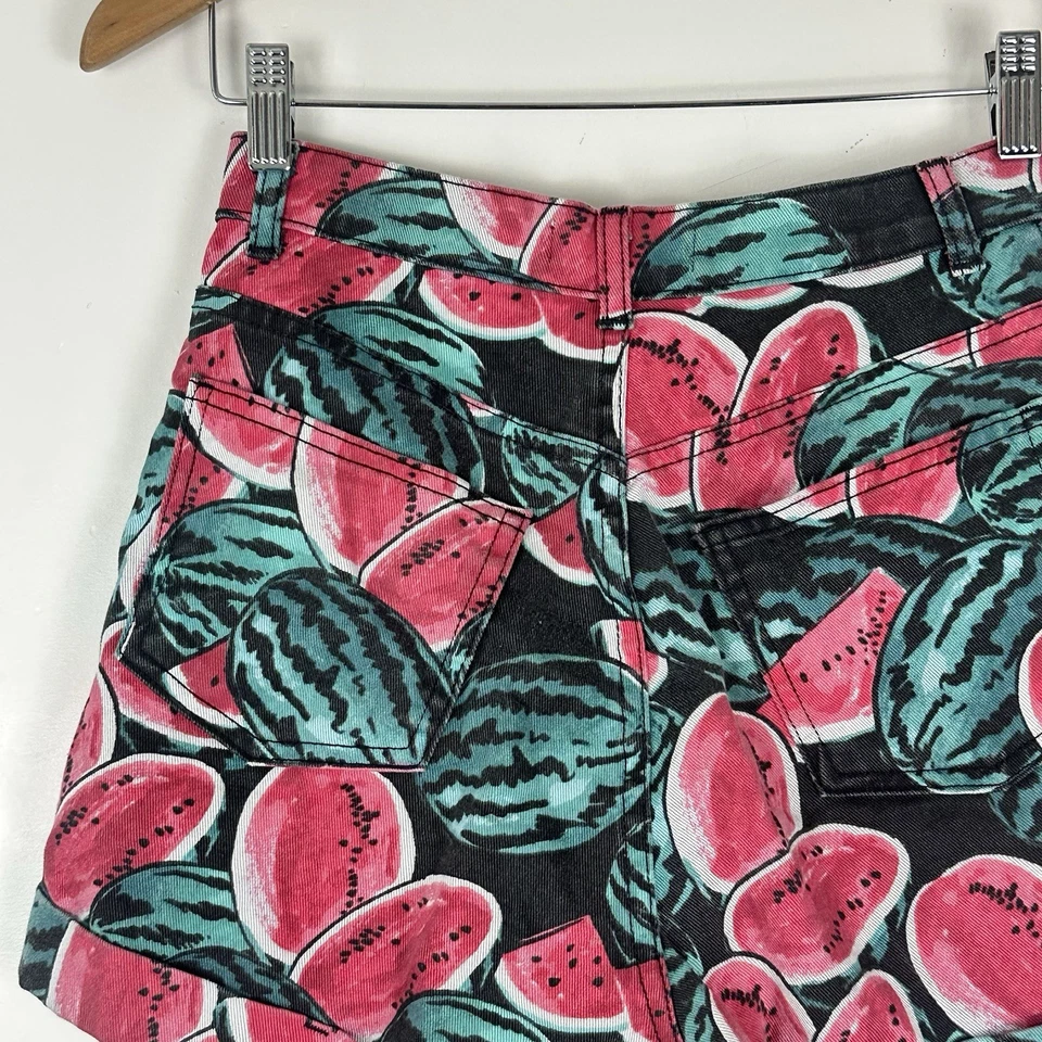 Pantalones cortos para mujer American Apparel con estampado de sandía talla 28/29 Foto 4 de 4