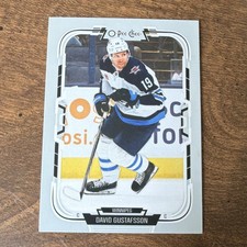 O-Pee-Chee 2025-26 David Gustafsson Winnipeg Jets Base Set #250 NHL Card