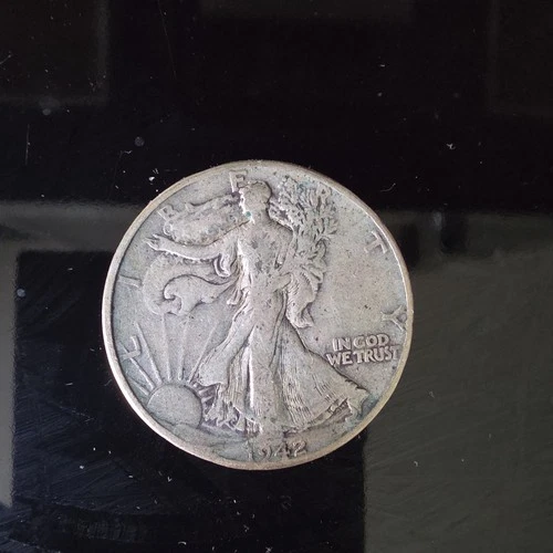 1942 Liberty Walking Half Dollar — photo from the most recent tracked eBay sale