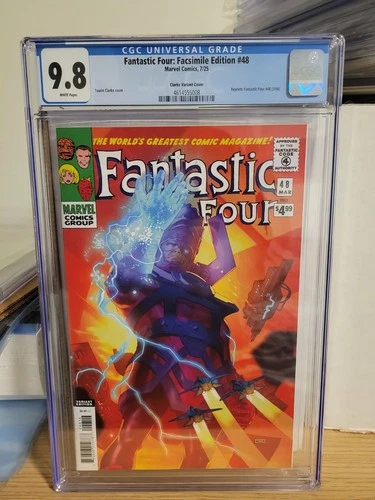 FANTASTIC FOUR #48 FACSIMILE- 1:25 TAURIN CLARKE VARIANT CGC 9.8
