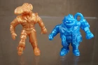 2x Vintage 1992 Mini YOLANDA TOXIC CRUSADERS Figures - 2"