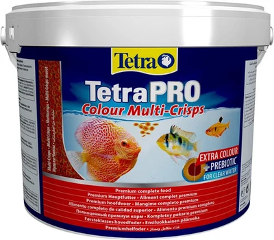 GLAS GARTEN (REFILL) Tetra Pro Colour Premium Fish Food Crisps Boost Tropical Aquarium Fish