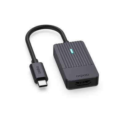 Rapoo UCA 1004 USB C auf HDMI Adapter 4K 60Hz HDMI 2.0 Plug and Play