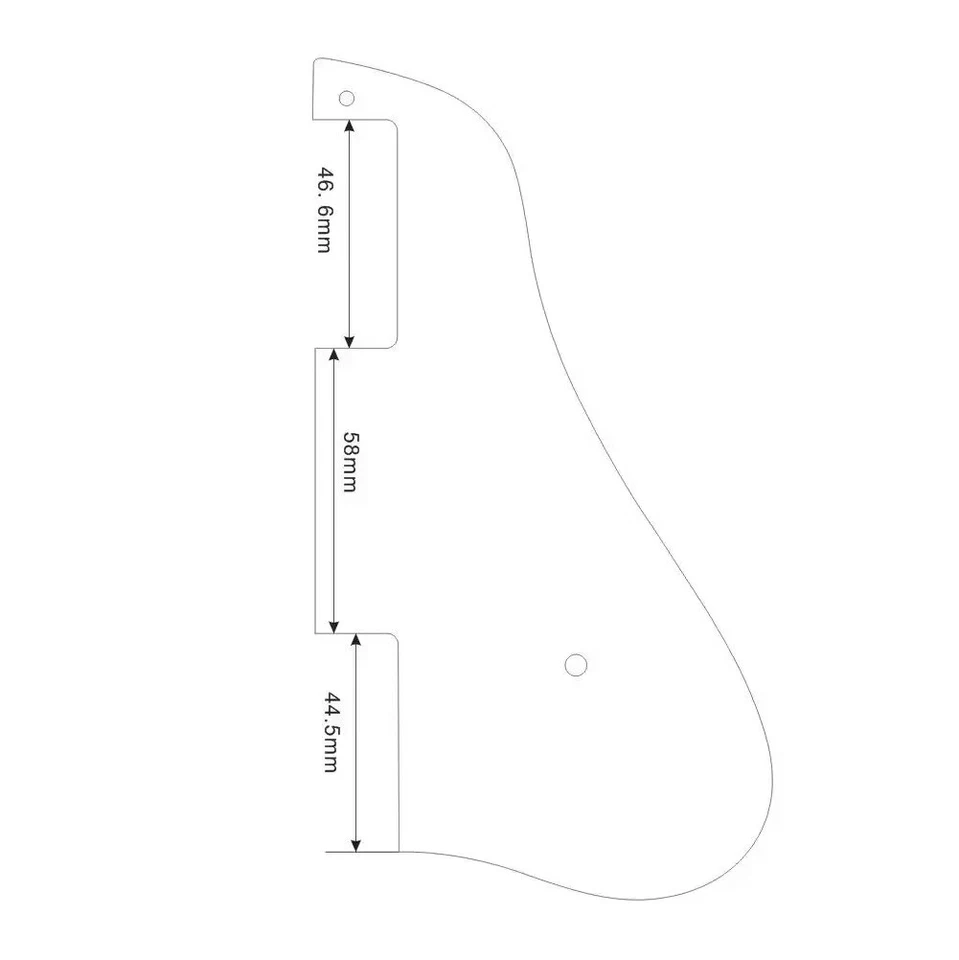 Golpeador de guitarra Tortoise Shell Epiphone placa antiarañazos apto para Epiphone ES339 Foto 3 de 3