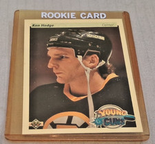 Ken Hodge 1990-91 Upper Deck Young Guns Rookie Card #529 Bruins NHL RC