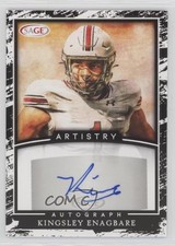 2022 SAGE Artistry Auto Kingsley Enagbare #A-KE2 Auto 2b2