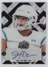 2022 Leaf Metal Draft Portrait Black Wave 10/10 Jaivon Heiligh #PA-JH1 Auto 0fo5