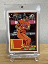 2026 Topps Series 1 Relic Samuel Basallo RC Baltimore Orioles 