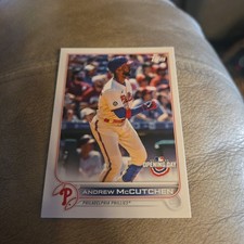 2022 Topps Opening Day #36 Andrew McCutchen - Philadelphia Phillies MLB Baseball