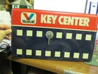 Vintage Valvoline Key Center tin litho sign 18" x 10.5" Oil Gas Auto Automobile