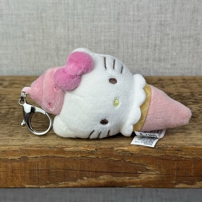 Gund Sanrio Hello Kitty And Friends Schlüsselanhänger Plüsch - Hello Kitty Eisweiß