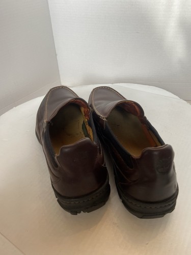 Timberland Herren Größe 14 M Braun Leder Slipper Schuh. In super Zustand. - Bild 8 von 19