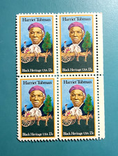 US Stamps 1978 13c Harriet Tubman Block of four MNH Scott #1744