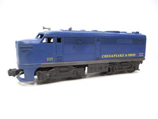 Lionel 225 Chesapeake & Ohio Alco A Unit Postwar O gauge X7747