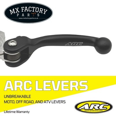 CRF250 RWE, CRF450 R/RWE/RX 21-26 ARC Clutch Lever Skinny Aluminum Folding Flex