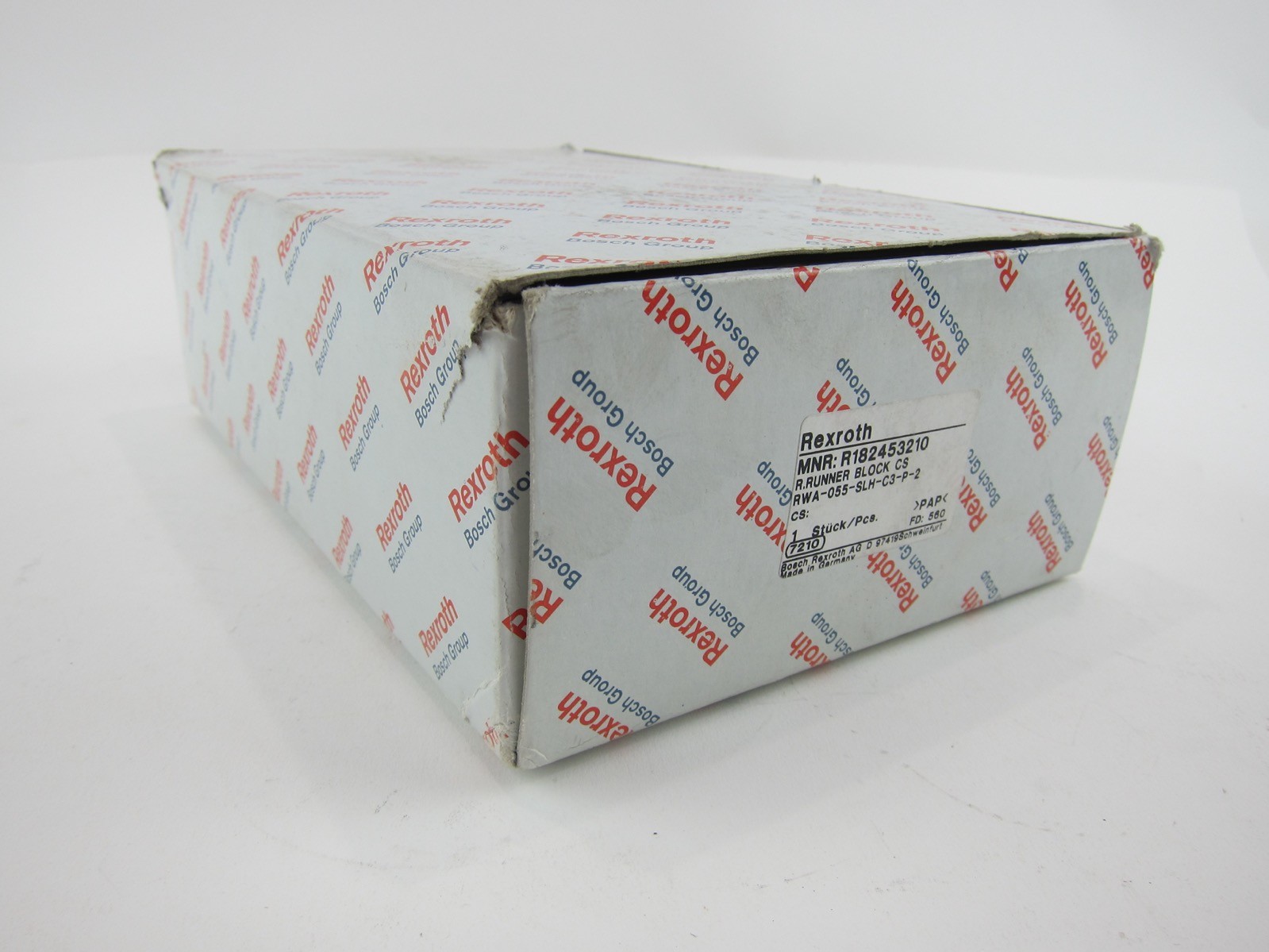 NEW Bosch Rexroth R182453210 Roller Linear Rail Runner Block