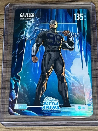 2026 Bo Jackson Battle Arena Griffey Set Chillin Ice Battlefoil Gaveler CHILL-73