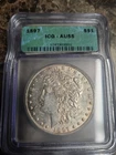1897 Silver Morgan Dollar AU 55