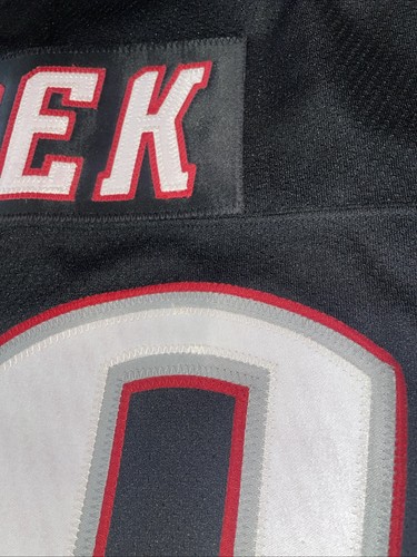 Dominik Hasek Ziegenkopf CCM Trikot Buffalo Sabres Herren Xl Mic Genäht Euc Schwarz Nhl - Bild 3 von 11