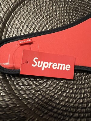SUPREME Neoprene Face Mask RED Brand New | eBay