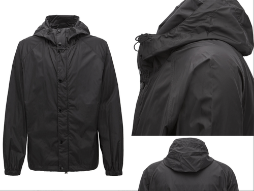 Rain Jacket Parka Coat Windbreaker 48 