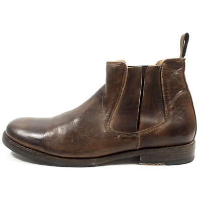 Bed Stu Cobbler Series Goodyear Wel Leather Chelsea Boots  display picture 3