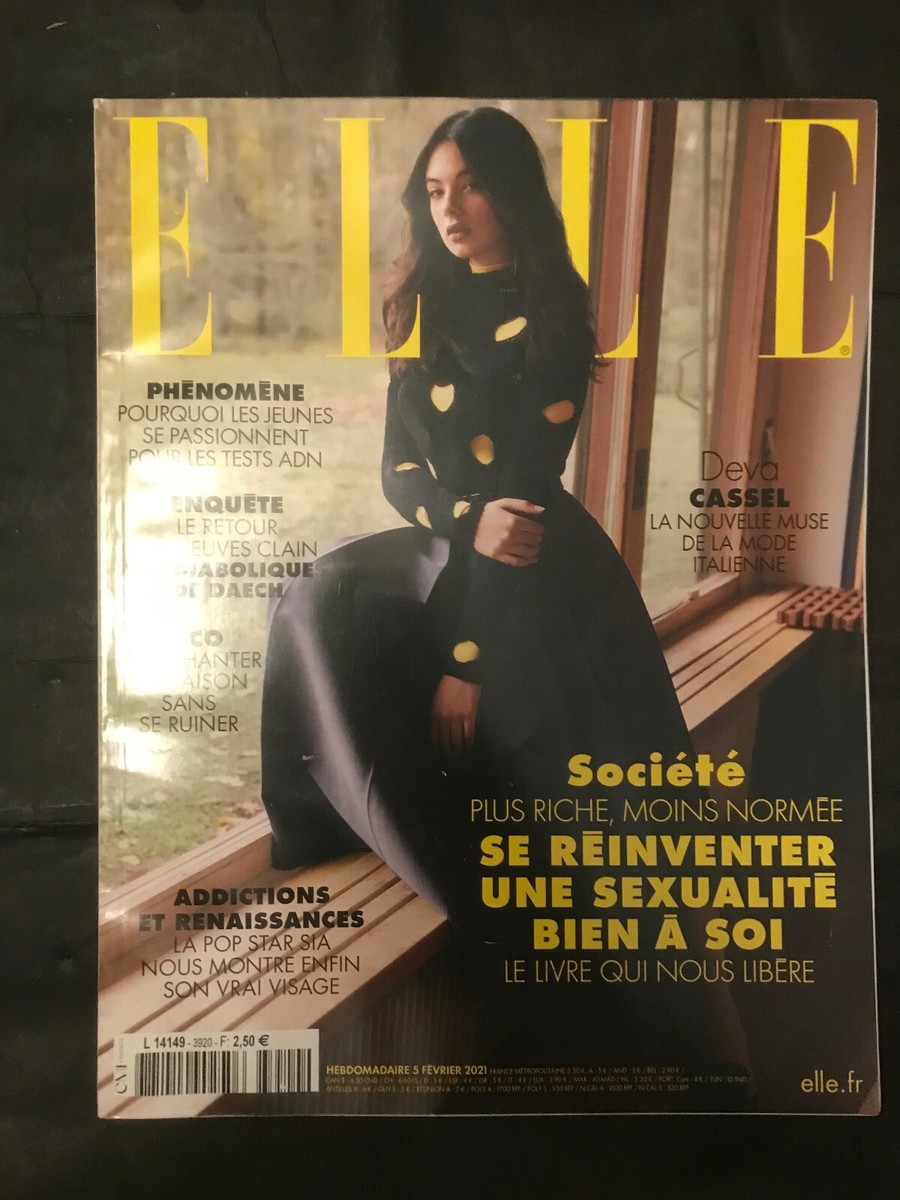 ELLE French magazine #3920- 05Fev 2021-Cover DEVA CASSEL :la muse