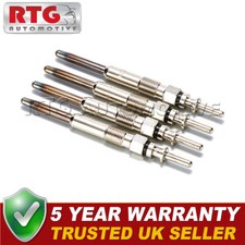 4x Diesel Heater Glow Plugs Fits Land Rover Freelander (Mk1) 2.0 TD4