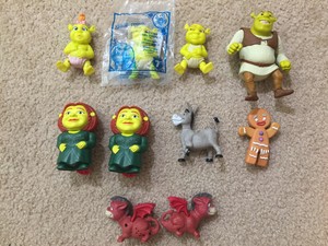 shrek happy meal toys