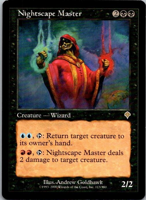 Nightscape Master Invasion MTG LP