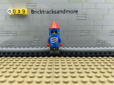 Lego  col316 Firework Guy, Series 18