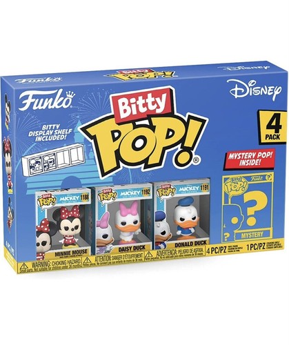 Funko Bitty Pop Disney- Minnie Mouse 4PK Bitty Étui Inclus Micro 1.9cm Figurine Funko Bitty Pop Disney- Minnie Mouse 4PK Bitty Étui Inclus Micro 1.9cm Figurine | Funko Pop | 2 Funko Bitty Pop Disney- Minnie Mouse 4PK Bitty Étui Inclus Micro 1.9cm Figurine | Funko Pop