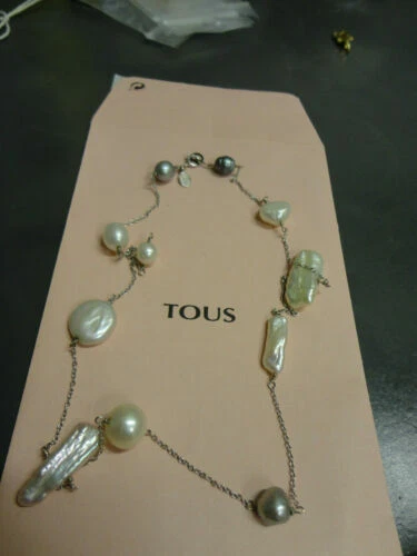 Collares y colgantes de joyería Tous perla