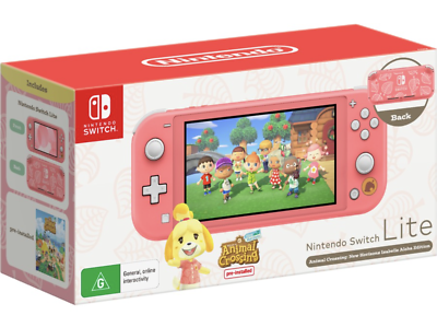 Nintendo Switch Lite Video Gaming Console - Gray Blue Coral