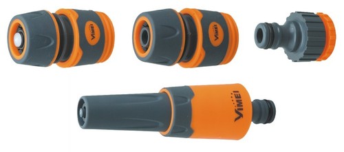 Quality Adjustable nozzle Tap connector and Quick Release set with RUBBER GRIP - Picture 6 of 7