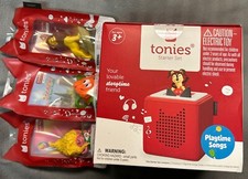 Tonies Box Custom Bundle Red  With Children s...