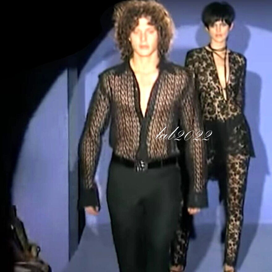 Gucci Tom Ford 1996 Runway Lace Tunic And Pants T… - image 1